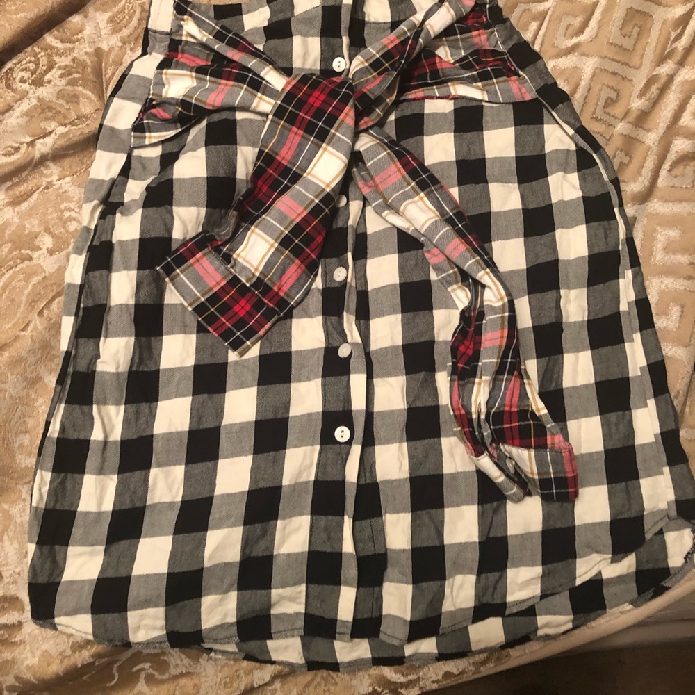 Plaid skirt Zara